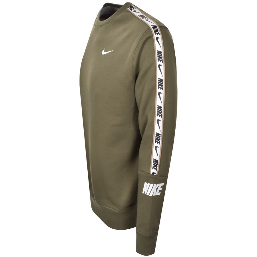 Alternative Image for ProductNike Repeat Fleece Sweatshirt Green3